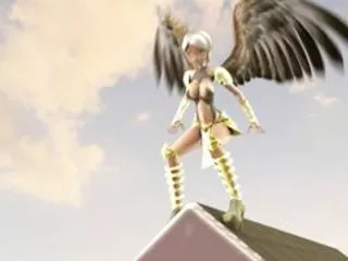 Angel intro for Hentai Fighter XXX Game