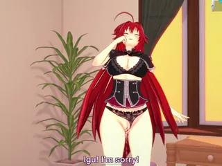 3D/Anime/Hentai. High School DxD: Rias Gremory Gets fucked by Issei !!